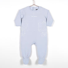 Load image into Gallery viewer, KARL LAGERFELD BABY BOY BACKSNAP LOGO FOOTIE