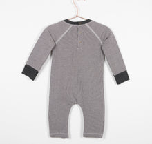 Load image into Gallery viewer, Lilly+Sid Badged Cosy Playsuit Mono Color Super Comfortable