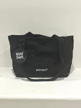 Load image into Gallery viewer, Fashion tote bag with Embroidered “Never Shape“ Logo