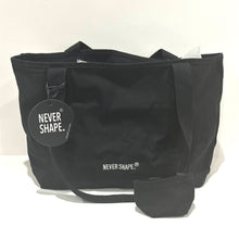 Load image into Gallery viewer, Fashion tote bag with Embroidered “Never Shape“ Logo