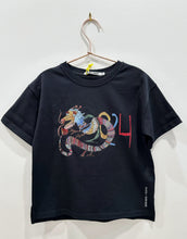 Load image into Gallery viewer, 2024 limited edition T-shirt with dragon totem pattern, launched in collaboration with young artist NoNo