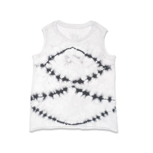 BeMi Raw Edge Tank Top Zebra Light