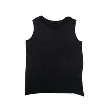 Load image into Gallery viewer, BeMi Raw Edge Tank Top Zebra Black