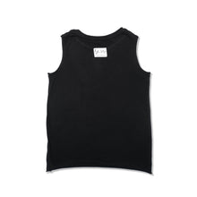 Load image into Gallery viewer, BeMi Raw Edge Tank Top Zebra Black