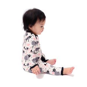 BestaRoo Sheep Pink Coverall