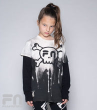 Load image into Gallery viewer, NUNUNU + FILA TD Skull Shirt