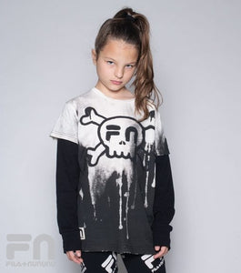 NUNUNU + FILA TD Skull Shirt