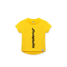 Load image into Gallery viewer, NASHA LOVE T-shirt Yellow &amp; Black