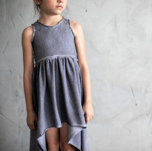 Giselle Dress Oil Grey Wash