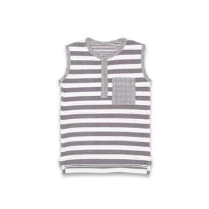 Turtledove London Reversible Stripe Jersey Vest