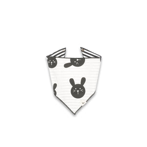 Turtledove London Bunny/Stripe Bib