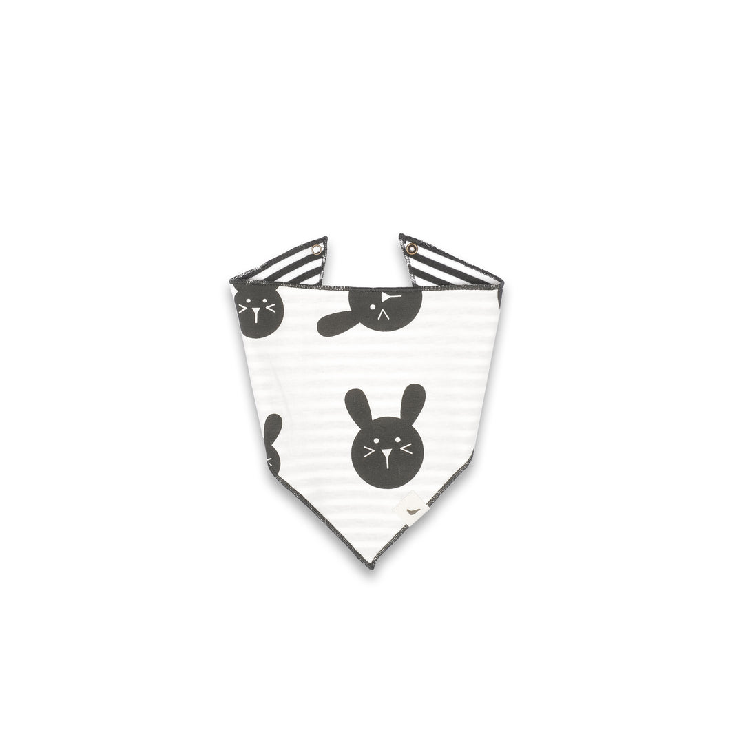 Turtledove London Bunny/Stripe Bib