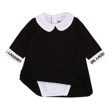 Load image into Gallery viewer, KARL LAGERFELD BABY DRESS W/BODYSUIT UNDERNEATH