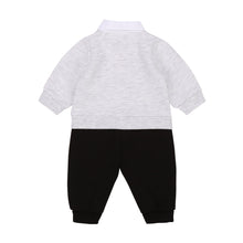 Load image into Gallery viewer, KARL LAGERFELD BABY BOY 3-IN-1 COVERALL W/POPLIN COLLAR