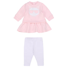 Load image into Gallery viewer, KARL LAGERFELD BABY GIRL SET OF CHOUPETTE DRESS &amp; LEGGING