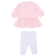 Load image into Gallery viewer, KARL LAGERFELD BABY GIRL SET OF CHOUPETTE DRESS &amp; LEGGING