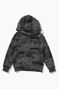 MUNSTER GREEN HILLS HOODY WASHED CHARCOAL
