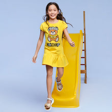 Load image into Gallery viewer, MOSCHINO KID-TEEN
YELLOW LOGO DRESS